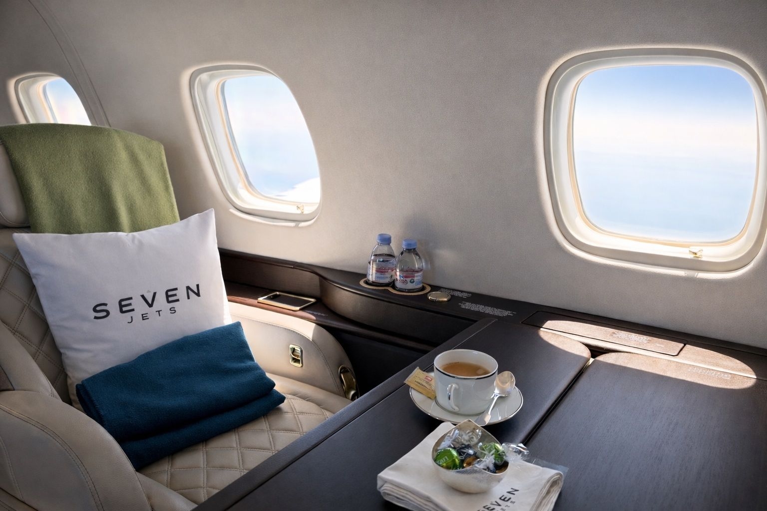 Seven Jets private charter aircraft